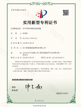 Ipsy20230095 Utility Model Patent Certificate