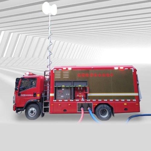 remote water supply drainage rescue truck