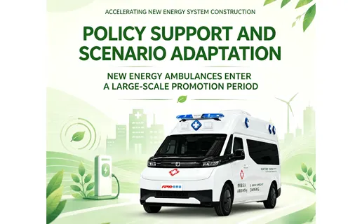 Policy support and scenario suitability: A window of opportunity for the large-scale rollout of new energy ambulances
